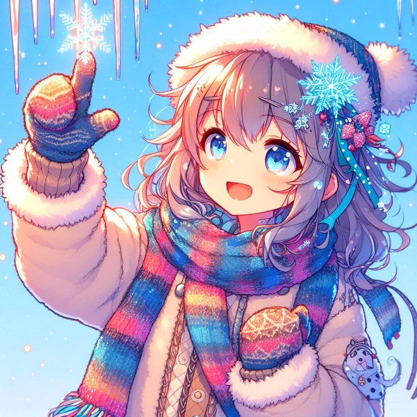 フリースっぽい服を着た、女の子★その2(4枚)