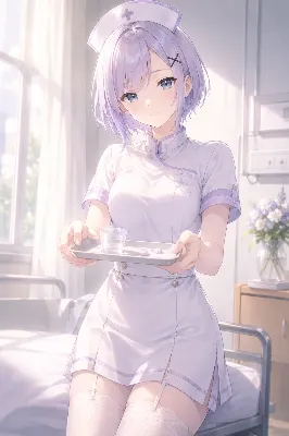 看護師の笑顔