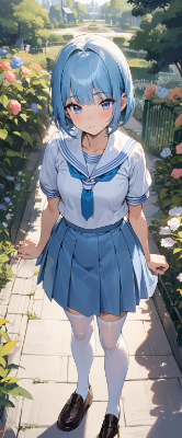 庭の散策