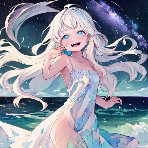 星と海