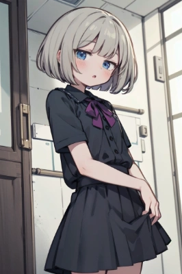 ボブカットの女の子
