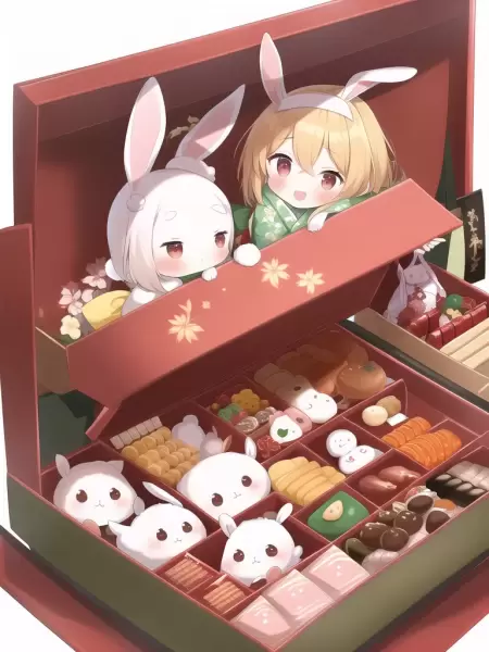 おせち料理どれから食べよっか