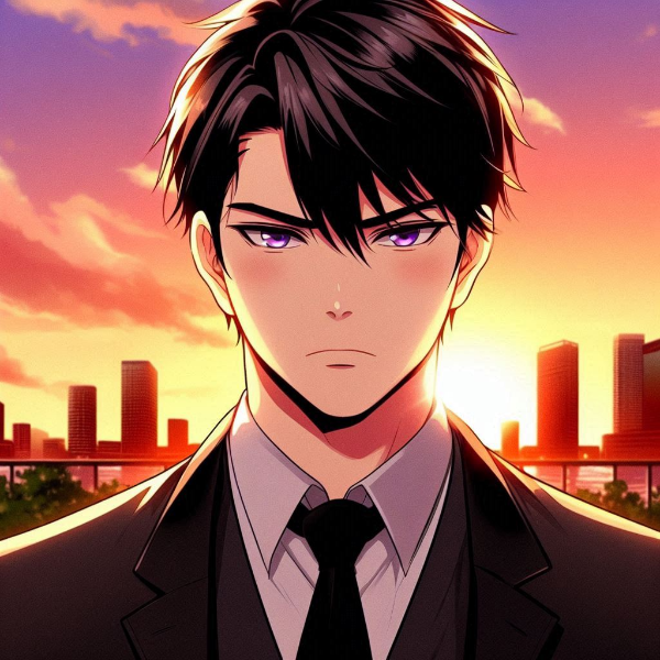 Yシャツを着た、ふくれっ面な黒髪短髪男性！！その4(1枚)