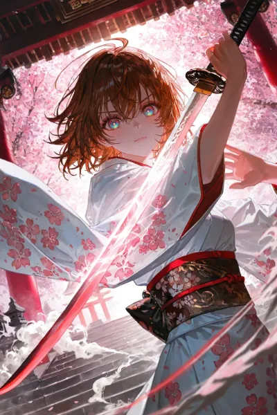 桜の社