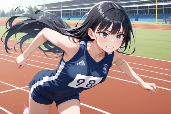 風になってますぅぅ