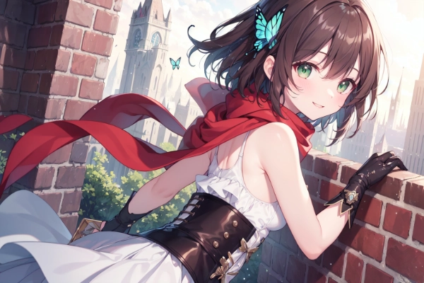 転生ちゃんとレンガの街