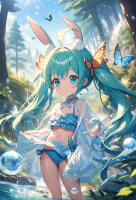 輝く小さな笑顔