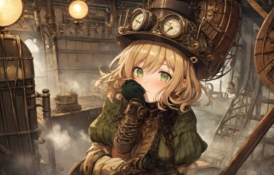 「 ふ～ん、電気も蒸気で作るんだ・・・ 」