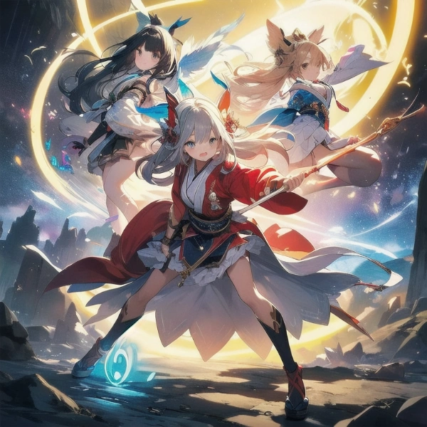 有言実行三姉妹