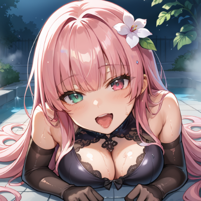 水着のお姉さん