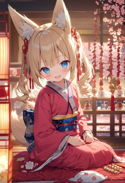 きつねのひな祭り