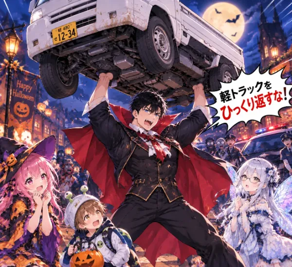 CSF　ハロウィンの夜、軽トラ大騒動！？治安を守れ！吸血鬼ヒーローレイジ！
