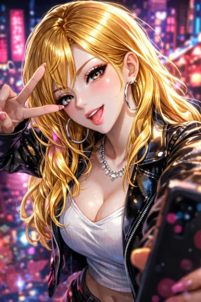 清楚ちゃんのギャル化