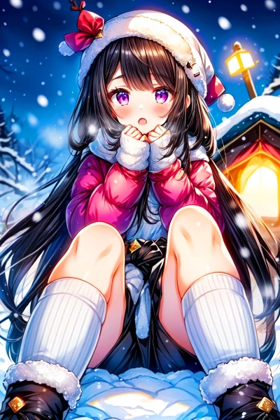 白い吐息なうちの子＊