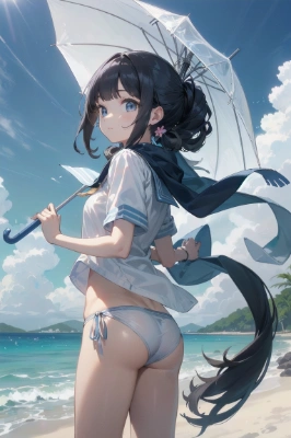 雨が止んだ夏日