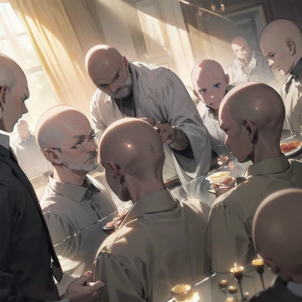 第一回世界禿頭サミット