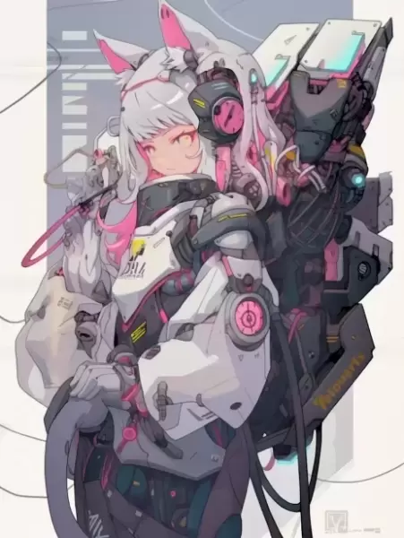 メカ猫女子