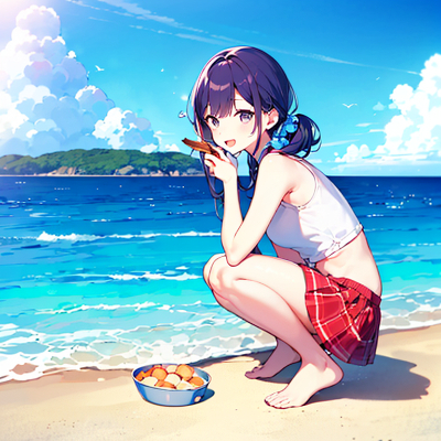 無人島生活初日