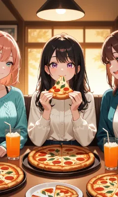 みんなでピザパ！！