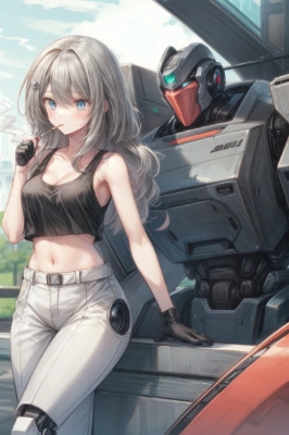 出撃前の一服