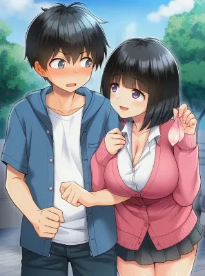 夏の公園で君をぎゅっと捕まえて