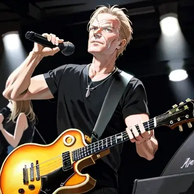 NYでギター弾く