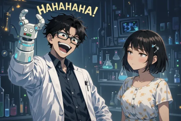 眼鏡君と囚われの少女・義手