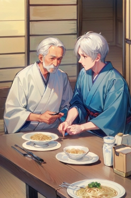 私が頼んだのは蕎麦なんじゃが・・・