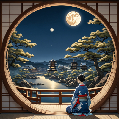 お題：お月見