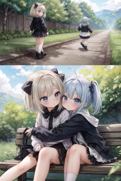 今ならだれも見てないよ