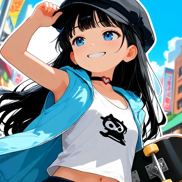 ストリートな少女