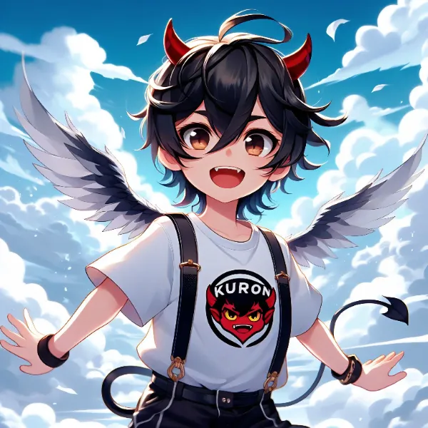 俺は、クロン。マムの使い魔やってる。使い魔って？という質問がよくくるけど、俺もわからん😵🌀マムに聞いてくれ(笑)