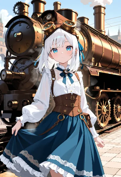 うちの子とスチームパンク