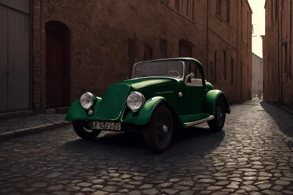 昔の欧州車っぽいの