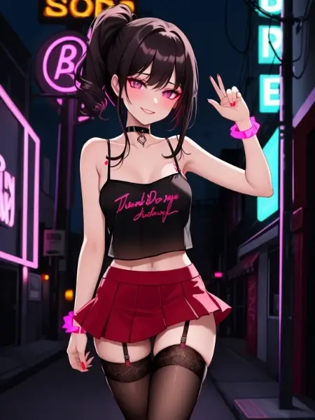 ネオン仕掛けの裏街