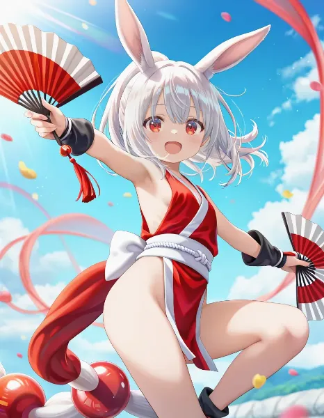 みんなでノースリーブコスプレ♪