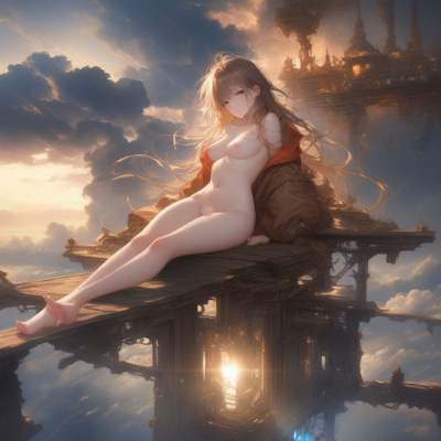 曇り空……？