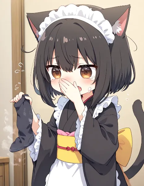 ソックスくさいニャ～(TOT)