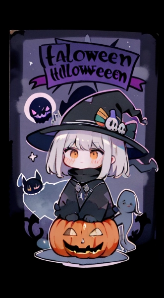 ハロウィンとロリ魔女