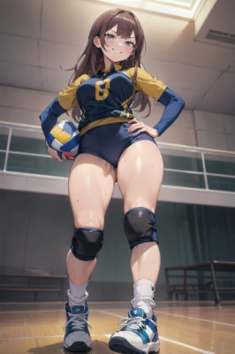 ドヤ顔ドッジボール女子