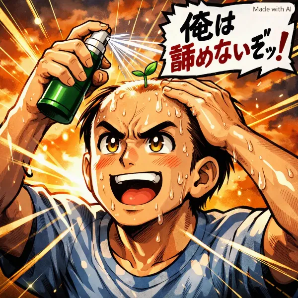 俺はまだあきらめないぞ