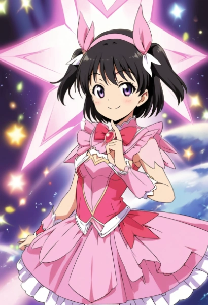 アニメ塗り魔法少女