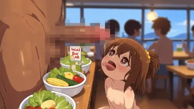 店長「お好きなお野菜をお取り下さい。・・・・ん、なっ！？なんという淫乱ロリ！！」