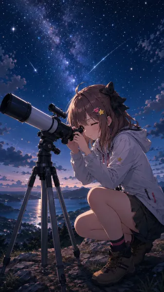 Rinのアイピク島バカンス ― 星空に描く小さな夢 ―