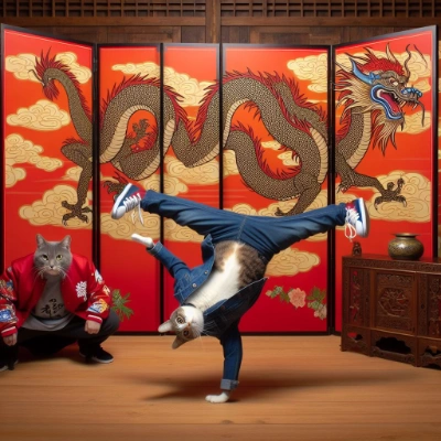 辰に猫が対抗_20240101