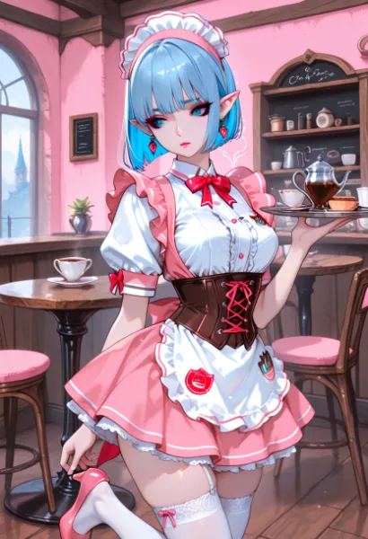 カフェの静けさに溶けていく存在