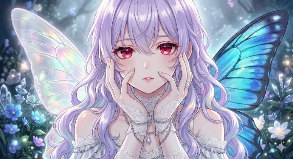 透明な羽が泣く夜