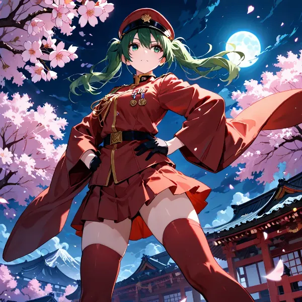 初音ミク(千本桜Ver,)