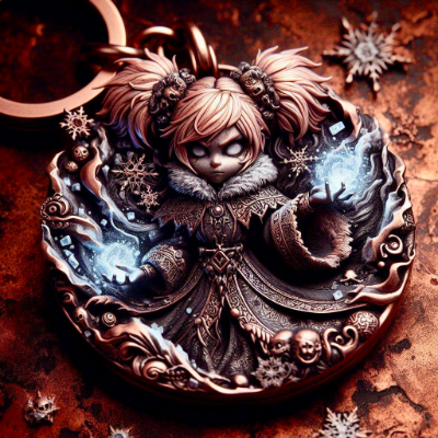 氷の魔術師(キーホルダー)