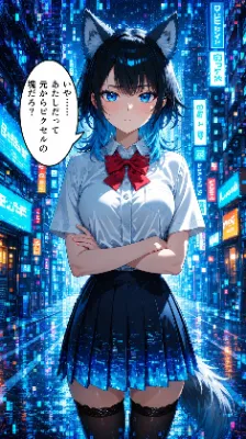 🐺🟦 ウル子「元からピクセルの塊だろ？」←それ以上いけない